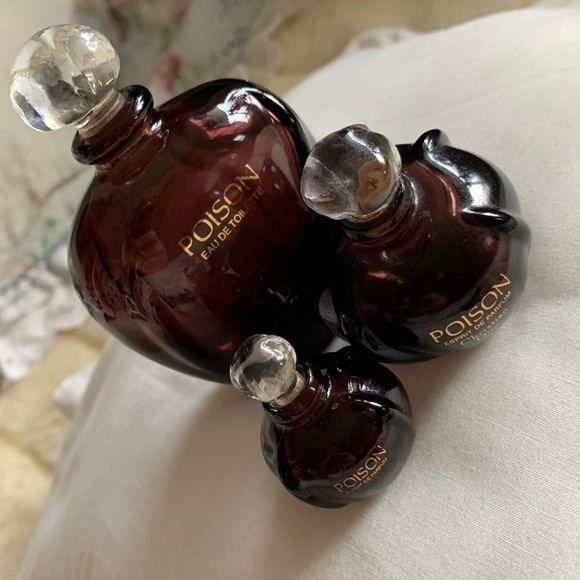 Vintage 80's Christian Dior Vanity perfume cologne bottles lot - Picture 2 of 13